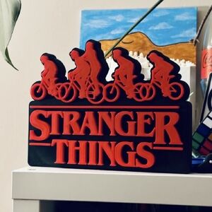 3D PrintedStranger Things Wall Art